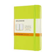 Title: Moleskine Classic Notebook, Pocket, Ruled, Lemon Green, Hard Cover (3.5 X 5.5)