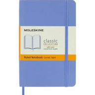 Moleskine Classic Notebook, Pocket, Ruled, Hydrangea Blue, Soft Cover (3.5 X 5.5)