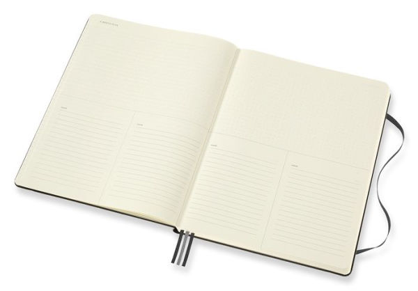 Moleskine Professional Project Planner, Extra Large, Hard Cover (7.5 x 9.75)