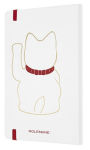 Alternative view 5 of Moleskine Limited Edition Notebook Maneki Neko, Large, Ruled, White, Hard Cover (5 x 8.25)