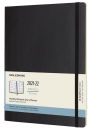 Moleskine 2021-2022 Monthly Planner, 18M, Extra Large, Black, Soft Cover (7.5 x 10)