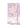 Moleskine Limited Edition Sakura Notebook, Large, Plain, Pink/Purple, Hard Cover (5 x 8