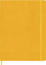 Moleskine Classic Silk Fabric Notebook - Orange Yellow X-Large / Ruled