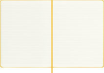 Alternative view 2 of Moleskine Classic Notebook, Extra Large, Ruled, Orange Yellow, Silk Hard Cover (7.5 x 10)