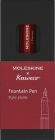 Alternative view 4 of Moleskine Kaweco Fountain Pen, Red, Medium Nib, Blue Ink