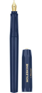 Title: Moleskine Kaweco Fountain Pen, Blue, Medium Nib, Blue Ink