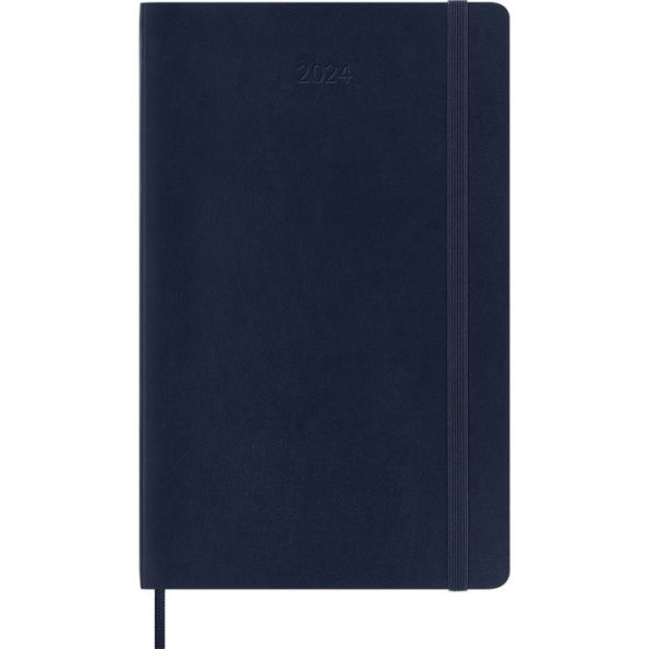 Moleskine 2024 Weekly Planner, 12M, Pocket, Sapphire Blue, Hard Cover (3.5  x 5.5)