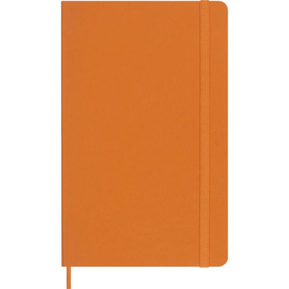 Moleskine Limited Edition Notebook Vegea, Large, Ruled, Orange Capri, Soft Cover (5 x 8