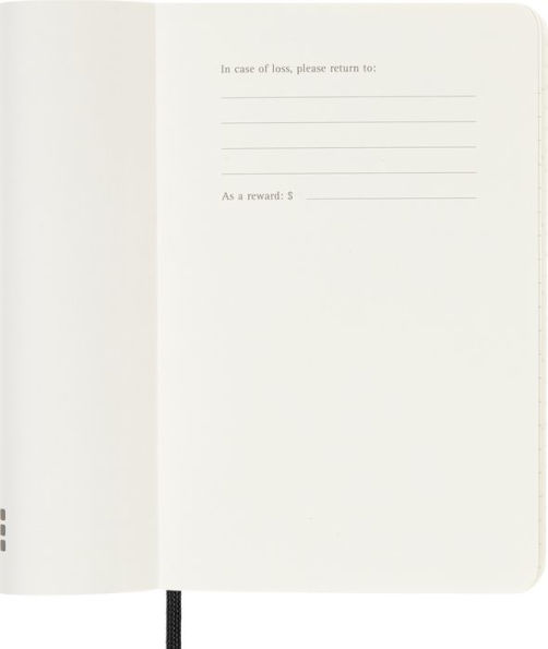 Moleskine Classic 12 Month 2025 Weekly Planner, Soft Cover, Pocket (3.5