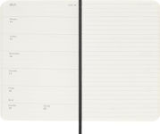 Alternative view 3 of Moleskine Classic 12 Month 2025 Weekly Planner, Soft Cover, Pocket (3.5