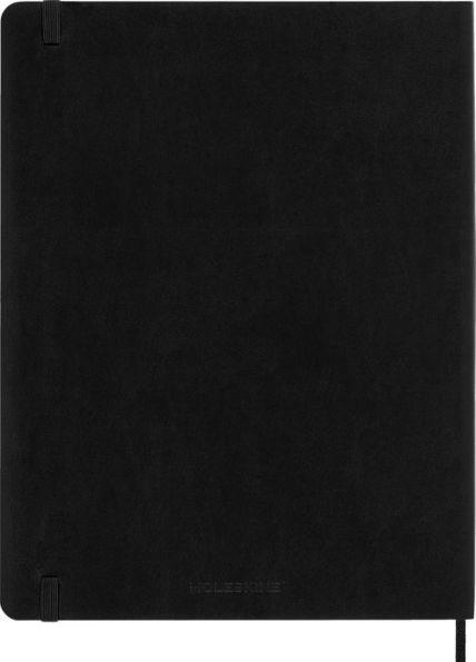 Moleskine Classic 18 Month 2024-2025 Weekly Planner, Soft Cover, XL (7.5