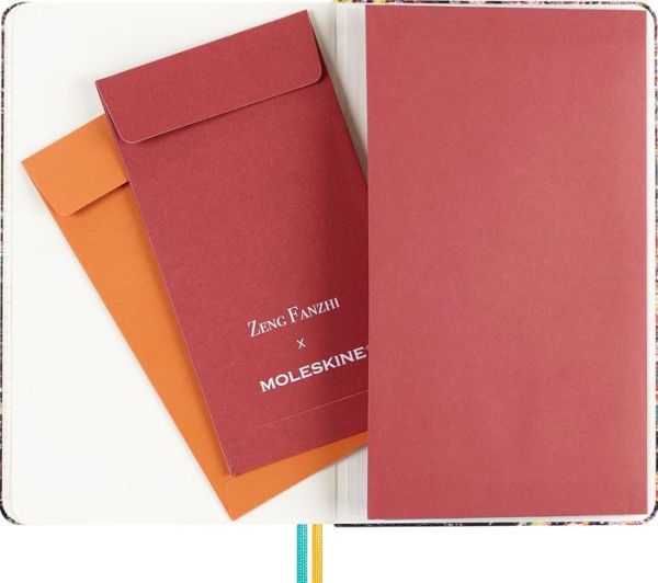 Moleskine Limited Edition Year of the Dragon Notebook, Zeng Fan Zhi, Hard Cover, Ruled, Large (5" x 8.25"), Multicolor, 176 pages