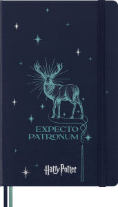 Title: Moleskine Limited Edition Harry Potter Expecto Patronum spell Notebook with glow in the dark special-effect, Hard Cover, Ruled, Large (5