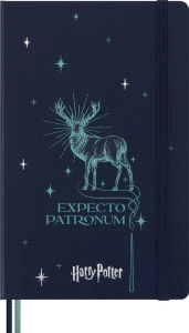 Title: Moleskine Limited Edition Harry Potter Expecto Patronum spell Notebook with glow in the dark special-effect, Hard Cover, Ruled, Large (5