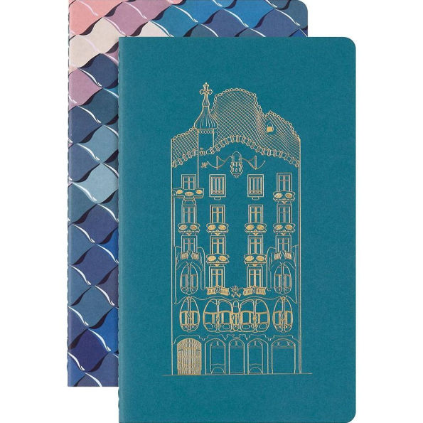 Moleskine Cahier set of 2, Large, Casa Batllo