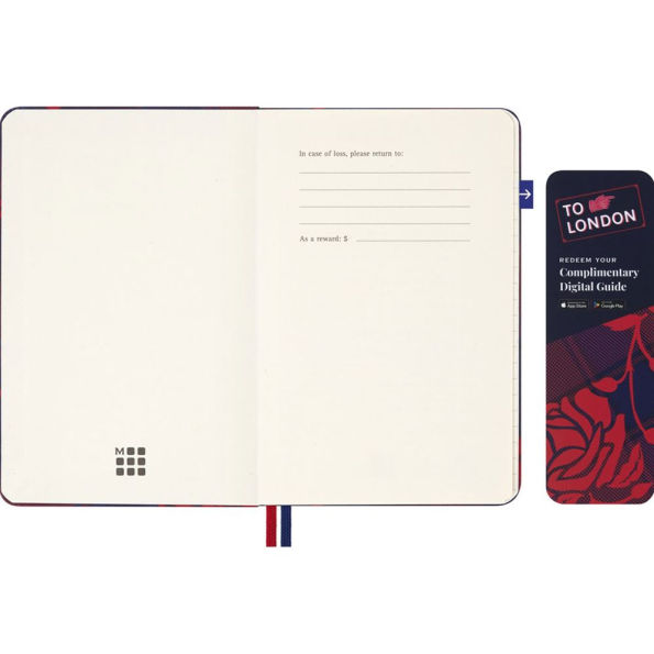 LUXE x Moleskine - London City Travel Guide Notebook, Pocket (3.5" x 5.5"), 112 pages