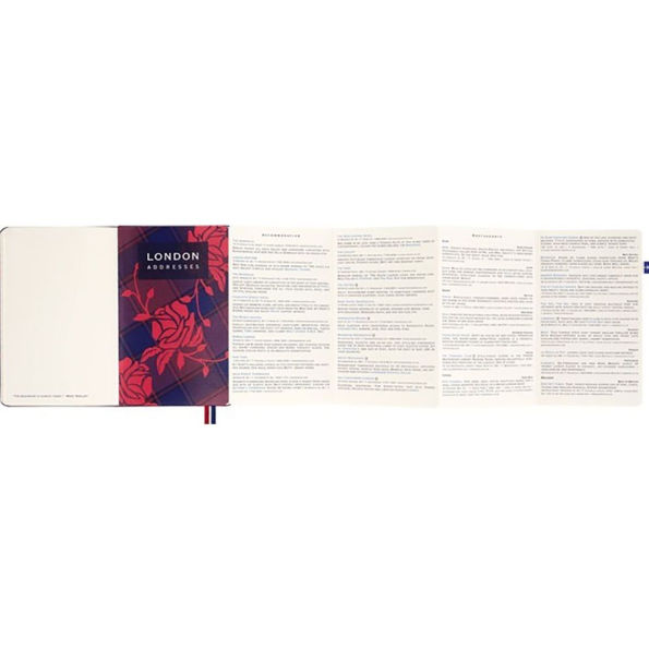 LUXE x Moleskine - London City Travel Guide Notebook, Pocket (3.5" x 5.5"), 112 pages