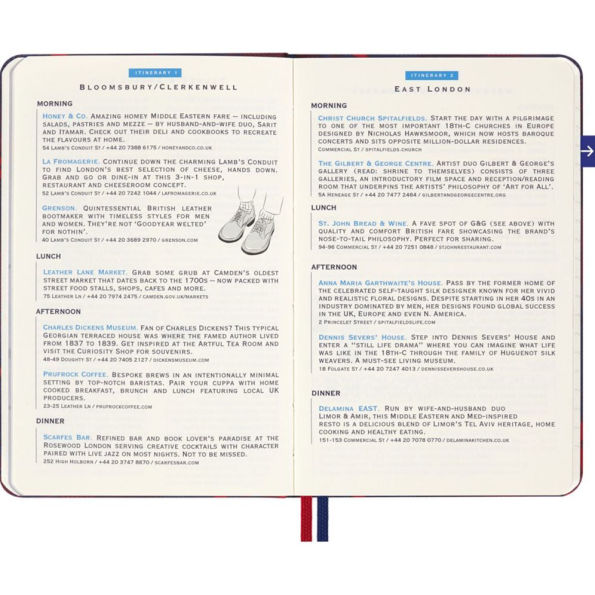 LUXE x Moleskine - London City Travel Guide Notebook, Pocket (3.5" x 5.5"), 112 pages