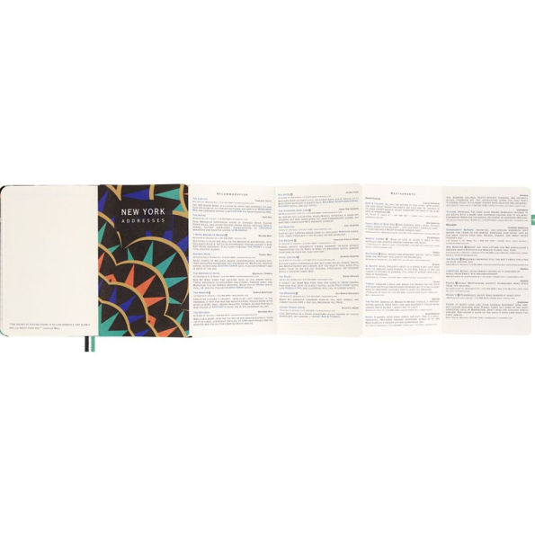 LUXE x Moleskine - New York City Travel Guide Notebook, Pocket (3.5" x 5.5"), 112 pages
