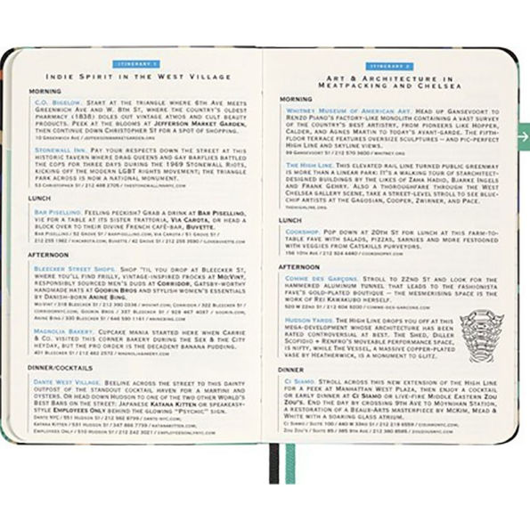 LUXE x Moleskine - New York City Travel Guide Notebook, Pocket (3.5" x 5.5"), 112 pages