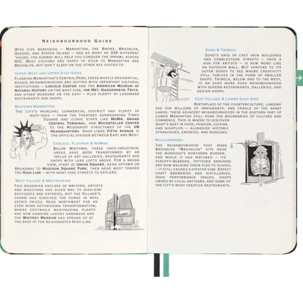 LUXE x Moleskine - New York City Travel Guide Notebook, Pocket (3.5" x 5.5"), 112 pages