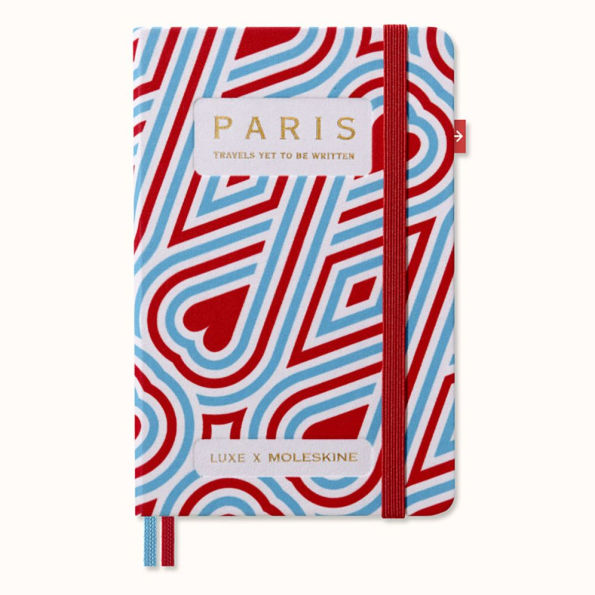 LUXE x Moleskine - Paris City Travel Guide Pocket Notebook