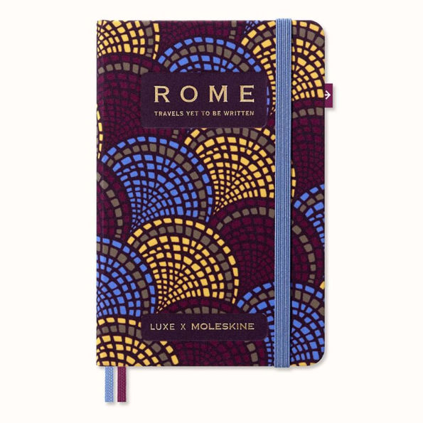 LUXE x Moleskine - Rome City Travel Guide Notebook, Pocket (3.5" x 5.5"), 112 pages