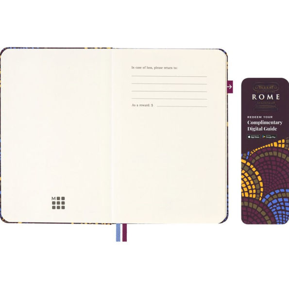 LUXE x Moleskine - Rome City Travel Guide Notebook, Pocket (3.5" x 5.5"), 112 pages