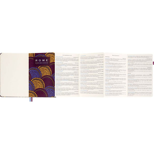 LUXE x Moleskine - Rome City Travel Guide Notebook, Pocket (3.5" x 5.5"), 112 pages