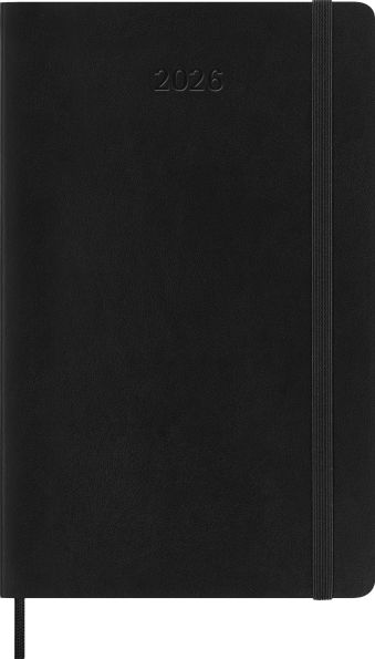 2026 Moleskine Classic Black 12 Month Weekly Soft Cover Large Planner