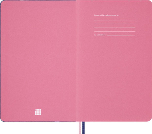 2025-2026 Moleskine Limited Edition Sakura 18 Month Weekly Planner, Hard Cover, Large (5