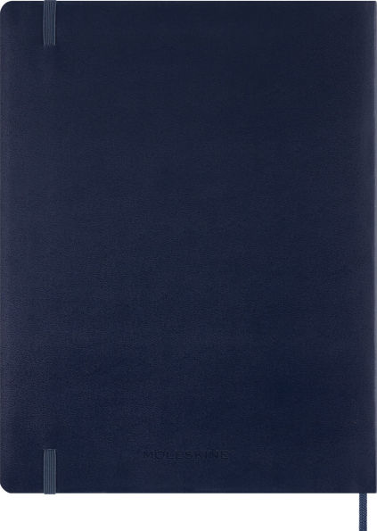 2026 Moleskine Sapphire Blue 15-Month XXL Essential Soft Cover Weekly Vertical Planner