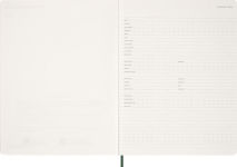Alternative view 4 of 2026 Moleskine Myrtle Green 15-Month XXL Essential Soft Cover Weekly Vertical Planner