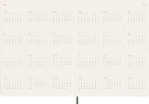 Alternative view 5 of 2026 Moleskine Myrtle Green 15-Month XXL Essential Soft Cover Weekly Vertical Planner