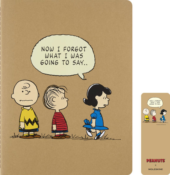 Moleskine Limited Edition Peanuts Set of 3 Cahier Journals, Soft Cover, XL (7.5" x 9.75"), Ruled, Multicolor, 120 pages