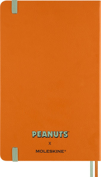 2026 Moleskine Limited Edition Peanuts 'Snoopy' 12 Month Weekly Planner, Hard Cover, Large (5" x 8.25"), Cadmium Orange, 208 pages