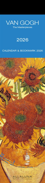 2026 Van Gogh Bookmark Calendar