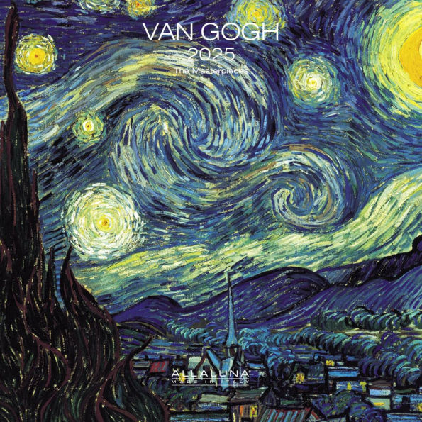 2025 Van Gogh 7" x 7" Mini Wall Calendar