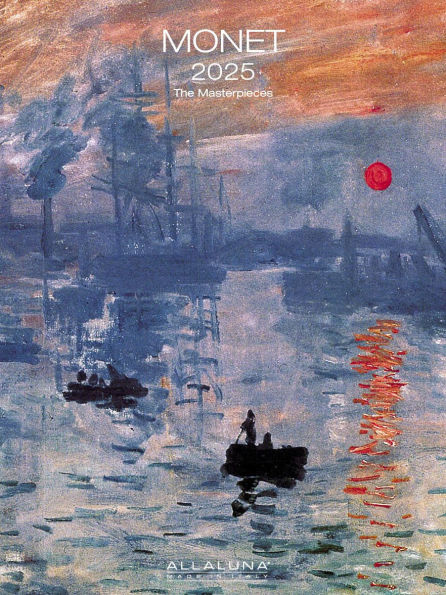 2025 Monet Desk Calendar