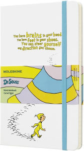 Title: Moleskine Limited Edition Notebook, Dr. Seuss, White, Large with Ruled pages