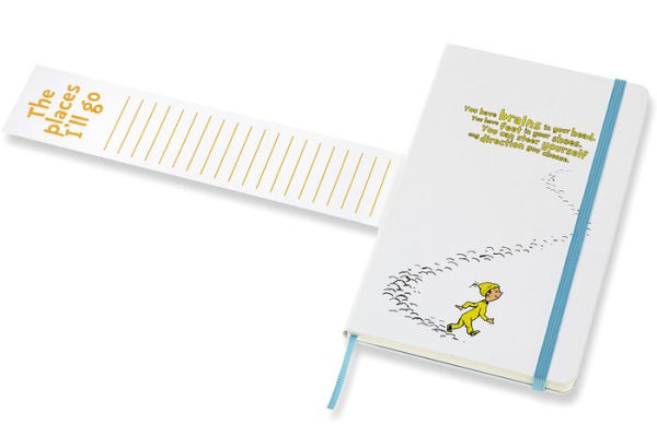 Moleskine Limited Edition Notebook, Dr. Seuss, White, Large with Ruled pages