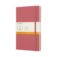 Title: Moleskine Classic Notebook, Large, Ruled, Pink Daisy, Hard Cover (5 x 8.25)