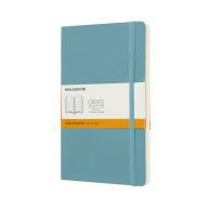 Title: Moleskine Classic Notebook, Large, Ruled, Blue Reef, Soft Cover (5 x 8.25)