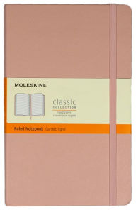 Moleskine Classic Notebook, Hard Cover, Lilac, Large with Ruled pages by  Moleskine