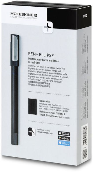 Moleskine Pen+ Ellipse Smart Pen Black