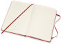Alternative view 3 of Moleskine Classic Notebook, Hard Cover, Scarlet Red, Medium with Ruled pages