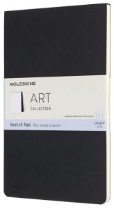 Moleskine Art Sketch Pad, Large, Black (5 x 8.25)