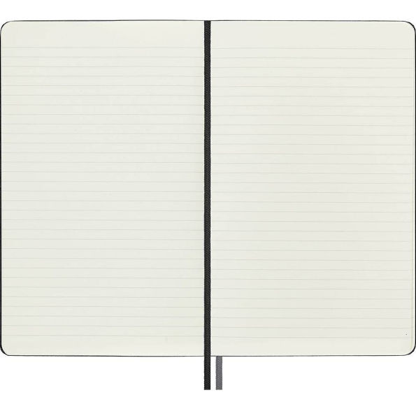 Moleskine Notebook, Expanded Large, Ruled, Black, Hard Cover (5 x 8.25)