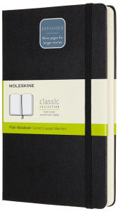 Title: Moleskine Expanded Notebook, Hard Cover, Black, Large with Plain pages