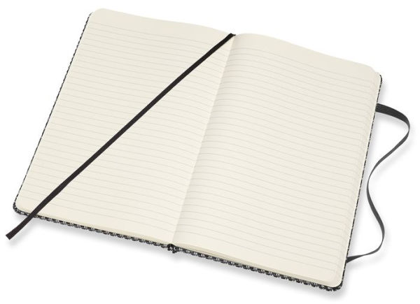 Moleskine Blend Limited Collection Notebook, Large, Ruled, Black (5 x 8.25)